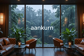 turn short rain videos into 1 hour relaxation loops