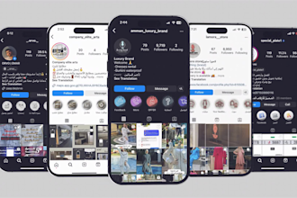 design a unique custom instagram highlight icon in a new way