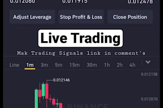 make amazing high quality forex trading video, crypto video for social media