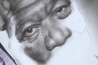 create hyperrealistic pencil portraits