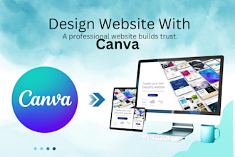 create amazing and beautiful websites using canva