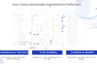 do electrical design, mep plan for your project