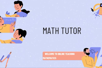 be math tutor in arabic and french