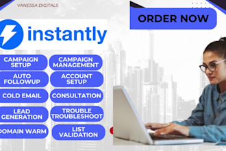 setup instantly ai dns for warmup and cold email outreach