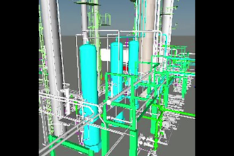do process plant, power plant, substation design with revit