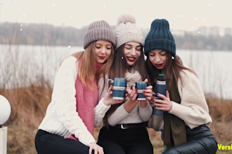 enhance your videos or images with winter snowfall effects