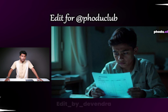 edit talking head videos and finance content with clean graphics