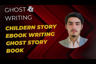 be your ghost book writer
