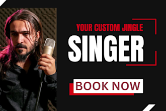 be your male jingle singer radio podcast jingle and acapella