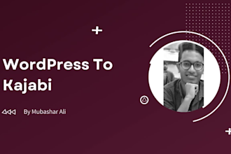 migrate wp blog posts, events, client stories to kajabi
