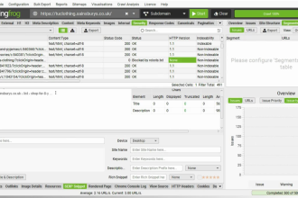 do screaming frog technical SEO audit report and website analysis