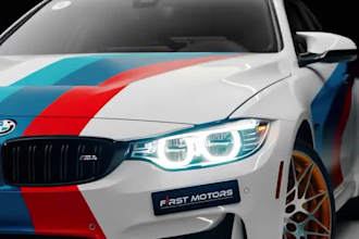 create realistic 3d car modeling with interior, exterior