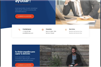 a website for your business  more 100 templates available