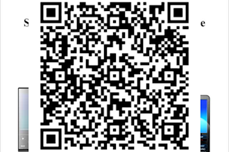 create 3 QRcodes to your website, email, sms, phone number or text