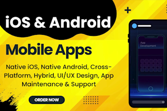 develop a custom mobile app using react native, ionic framework