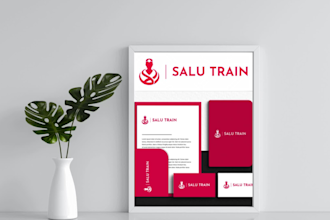 create a corporate logo and for shopify store