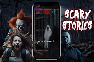 create scary stories for youtube video