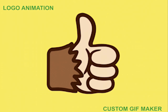 make logo GIF animation maker and custom GIF loader
