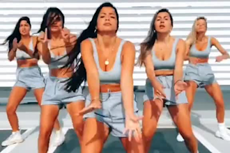do tik tok dance video, shuffle dance, group dance video