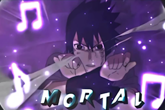 do professional anime music video edit