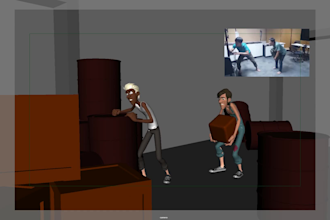 create 3d animations for games