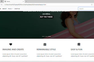 develop websites as a full stack web developer frontend backend