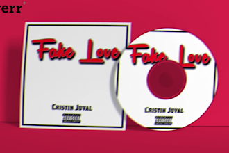 design amazing custom music cover, album or mixtape cover