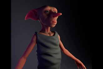do modeling and sculpting for characters and 3d assets