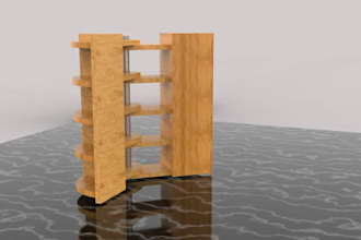 create wooden furniture 3d and 2d for cnc engraving, routing