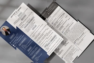 provide a professional resume service for your next career