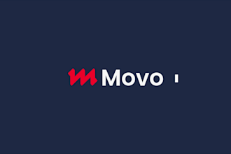 design a modern minimalist m letter logo