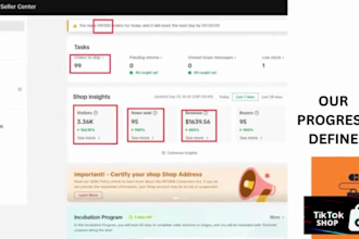 be tiktok shop expert manager titkok shop va tiktok shop product research UK,USA