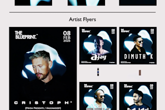 design rave ready flyers for your music festival or event