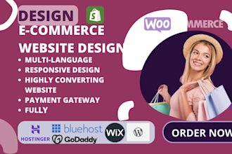 do webshop webstore shopify ecommerce website, shopify fashion store, wix expert