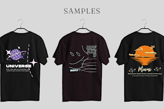 create modern streetwear clothing design within 24 hours