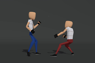 create game ready 3d character animation