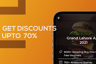 create professional stomp typographic short ads, product ads