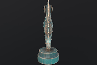 create 3d sculpts similar to the style of chess pieces, game ready or for print