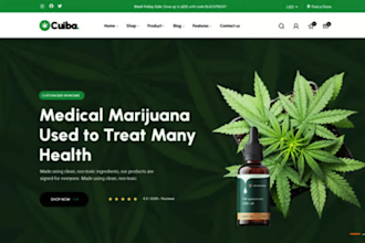 design hemp cbd website marijuana cannabis website