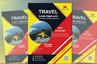 design vacation, church, travel, tour, trip, flyers for you