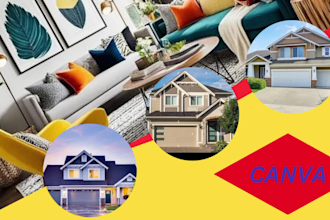 create a canva design,facebook cover design CV maker ebook design