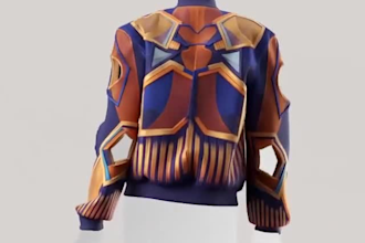 do 3d garment design fashion design clo3d texture 3d clothe animation jacket