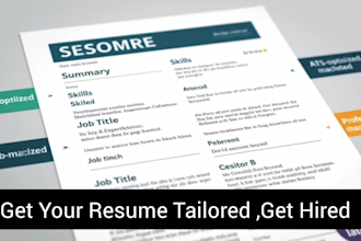 tailor resume according to job description