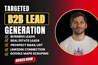 do targeted b2b leads generation linkedin leads cold email leads list building