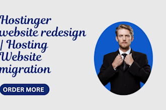 hostinger website redesign hosting  website migration hostinger website