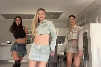 create unique tik tok dance video, twerk dance, shuffle dance for you song