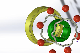 make industrial, mechanical 2d and 3d model with solidworks