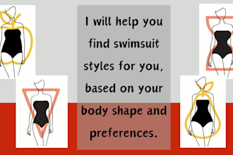 help you find swimsuit styles based on your body shape