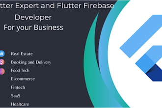 be flutter expert flutter firebase developer for android IOS hybrid apps