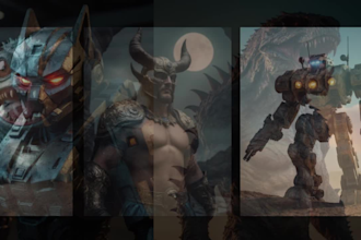 create fantasy art with ai combined with photoshop